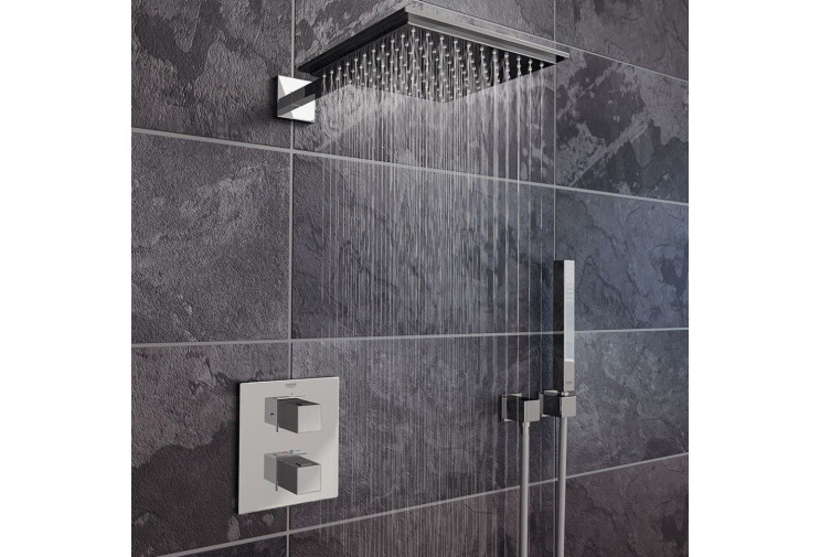 Термостат для душа Grohe Grohtherm Cube с переключателем на 2 положения (24154000) 24154000