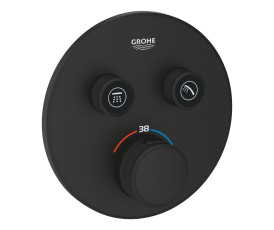 Термостат скрытого монтажа Grohe Grohtherm SmartControl с двумя кнопками управления (29507KF0) Термостат скрытого монтажа Grohe Grohtherm SmartControl с двумя кнопками управления (29507KF0)