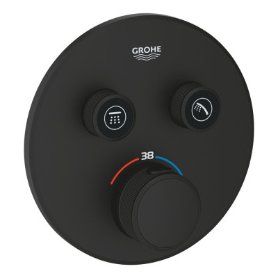 Термостат скрытого монтажа Grohe Grohtherm SmartControl с двумя кнопками управления (29507KF0)
