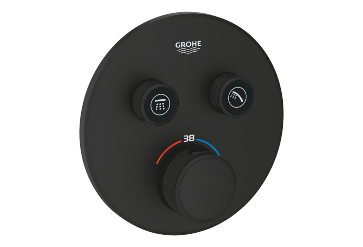 Термостат скрытого монтажа Grohe Grohtherm SmartControl с двумя кнопками управления (29507KF0) 29507KF0