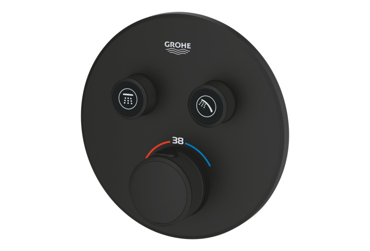 Термостат скрытого монтажа Grohe Grohtherm SmartControl с двумя кнопками управления (29507KF0) 29507KF0