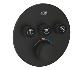 Термостат для встроенного монтажа Grohe Grohtherm SmartControl на 3 выхода (29508kf0) Термостат для встроенного монтажа Grohe Grohtherm SmartControl на 3 выхода (29508kf0)