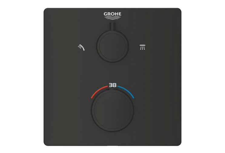 Термостат для душа Grohe Grohtherm с переключателем на 2 положения верхний/ручной душ (1022092430) 1022092430