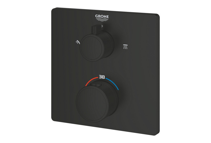 Термостат для душа Grohe Grohtherm с переключателем на 2 положения верхний/ручной душ (1022092430) 1022092430