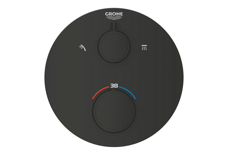 Термостат для душа Grohe Grohtherm с переключателем на 2 положения верхний/ручной душ (1022082430) 1022082430