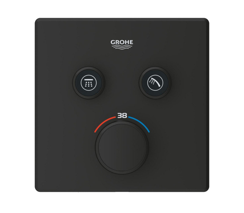 Термостат скрытого монтажа Grohe Grohtherm SmartControl с 2 кнопками управления (102166kf00) Термостат скрытого монтажа Grohe Grohtherm SmartControl с 2 кнопками управления (102166kf00)
