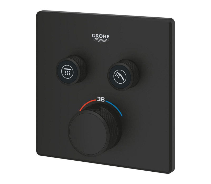 Термостат скрытого монтажа Grohe Grohtherm SmartControl с 2 кнопками управления (102166kf00) Термостат скрытого монтажа Grohe Grohtherm SmartControl с 2 кнопками управления (102166kf00)