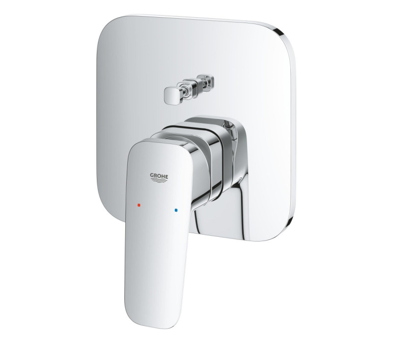 Змішувач одноважільний Grohe Cubeo з перемикачем на 2 положення (1017780000)