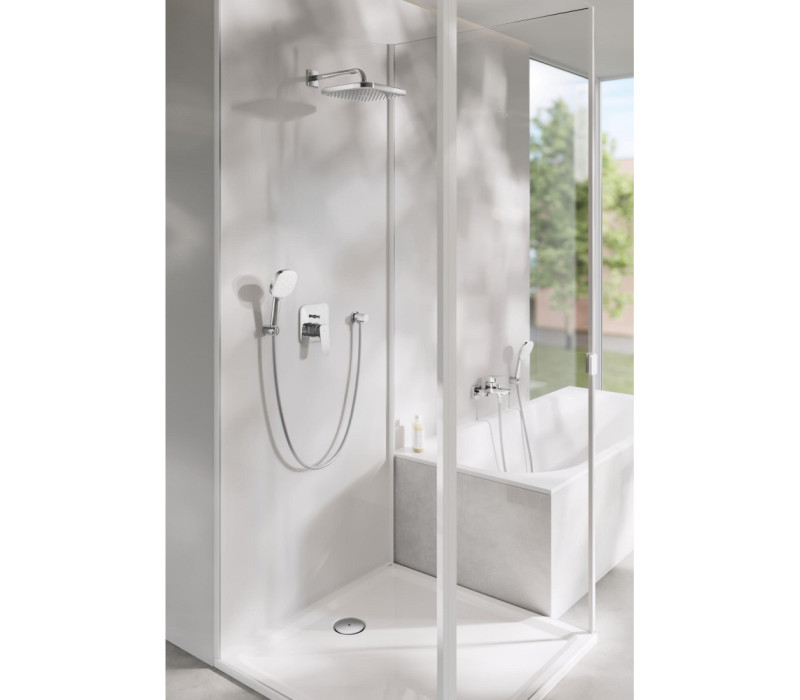 Змішувач одноважільний Grohe Cubeo з перемикачем на 2 положення (1017780000)