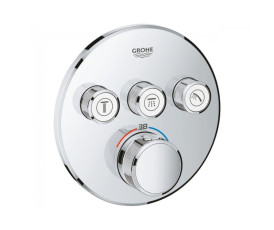 Термостат настенный на 3 выхода GROHE GROHTHERM SMARTCONTROL 29121000