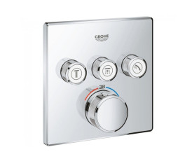 Термостат на 3 выхода GROHE GROHTHERM SMARTCONTROL 29126000 Термостат на 3 выхода GROHE GROHTHERM SMARTCONTROL 29126000