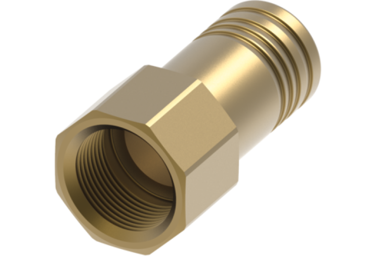 Адаптер для гігєнічного блоку, 1/2" ВР, бронза TECEflex 716344