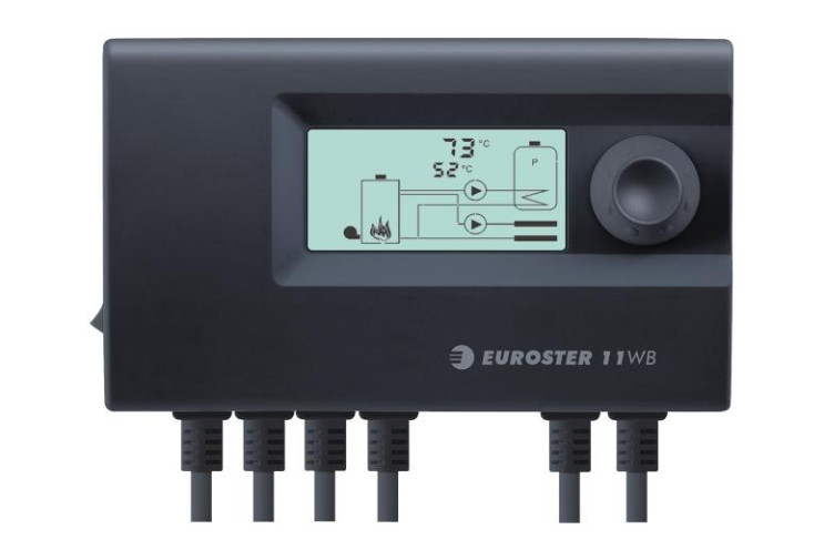 Контролер Euroster 11WB для твердопаливних котлів з бойлером 11WB