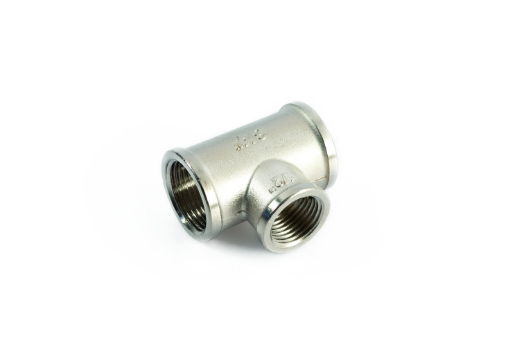Трійник редукц. General Fittings нік. 3/4'x1/2'x3/4' ВВВ 270013N050405A