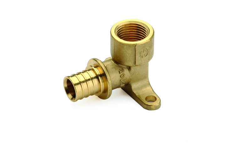 Колено настенное короткое General Fittings 3400 16x1/2" 340023H041622A