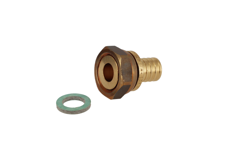 Переходник General Fittings 3400 с накидной гайкой 16x1/2" 3400C7H041622A