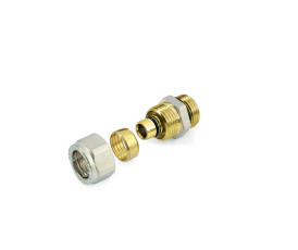 Ніпель під металопластик General Fittings 1/2X16X2 NK. Ніпель під металопластик General Fittings 1/2X16X2 NK.