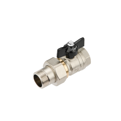 Кран з американкою General Fittings 1' Standart, метелик