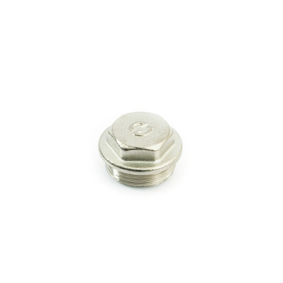 Заглушка зовн. General Fittings 2600 нік. 1", під прокладку ( 1 штука)