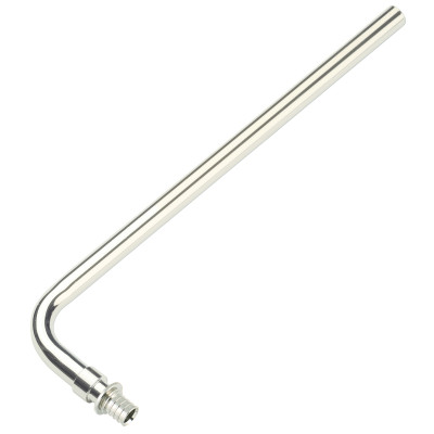 Трубка Г (хром) General Fittings 3400 для подкл.рад., 16-15, 250 мм Трубка Г (хром) General Fittings 3400 для подкл.рад., 16-15, 250 мм