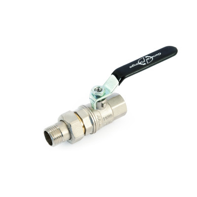 Кран з американкою General Fittings 1'1 /4 повнопрохідний, ручка
