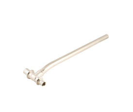 Трубка Т (хром) General Fittings 3400 для підкл.рад., 16-15-16, 250 мм Трубка Т (хром) General Fittings 3400 для підкл.рад., 16-15-16, 250 мм