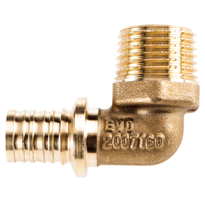 Колено с наружной резьбой Heat-Pex 16x1/2" Колено с наружной резьбой Heat-Pex 16x1/2"