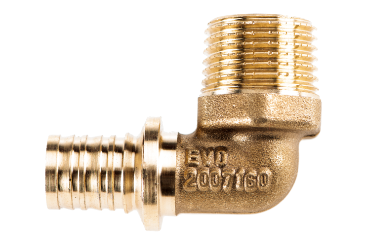 Колено с наружной резьбой Heat-Pex 16x1/2" EVO2007160