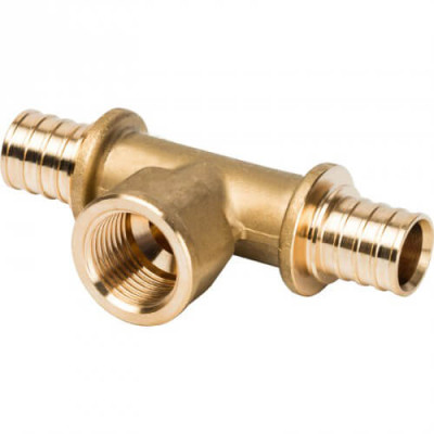Тройник с внутренней резьбой Heat-Pex 16x1/2"x16 Тройник с внутренней резьбой Heat-Pex 16x1/2"x16