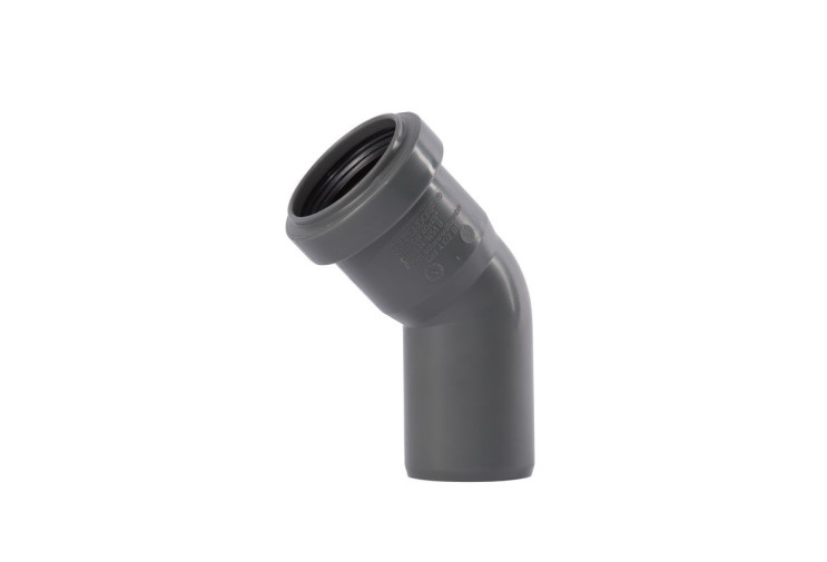 Колено Ostendorf HT Safe 40х45° 171120