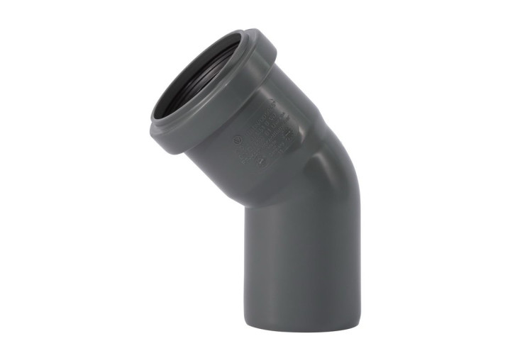 Колено Ostendorf HT Safe 50х45° 172120