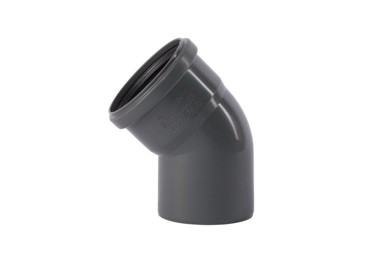 Колено Ostendorf HT Safe 90х45° 174120