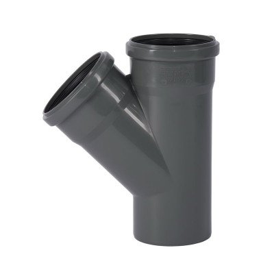 Тройник Ostendorf HT Safe 110/110х45° Тройник Ostendorf HT Safe 110/110х45°