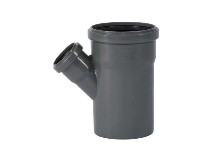 Тройник Ostendorf HT Safe 110/50х45° 175220