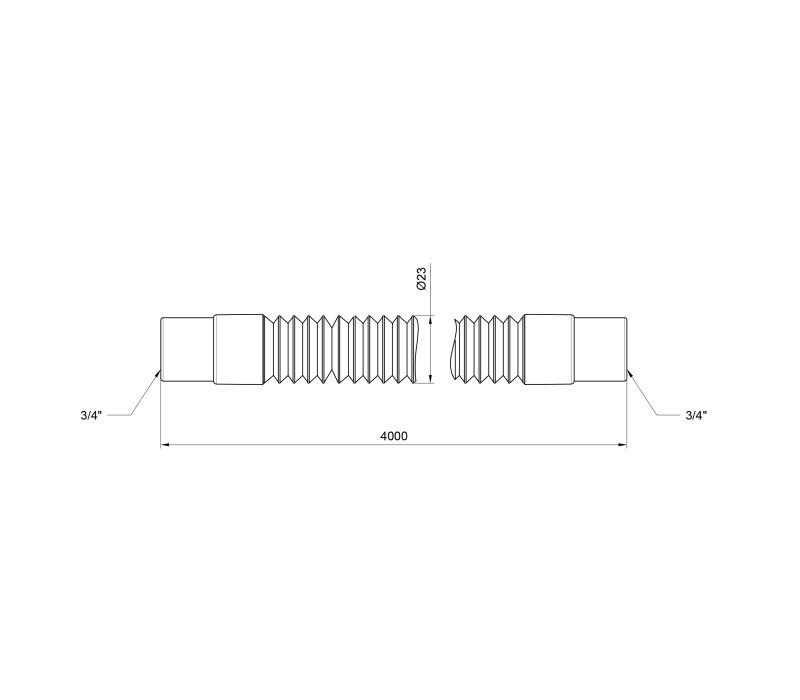 Шланг слив SD Plus для стиральной машины 400 см SD096W400 SD00008519 Шланг слив SD Plus для стиральной машины 400 см SD096W400 SD00008519