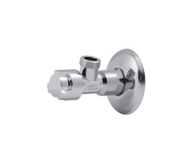 Кран приладовий буксовий Icma 1/2" х3/8" кутовий №519