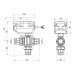Кран кульовий зонний Icma 3/4" №344 SD00010546