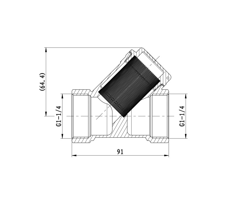 Фільтр SD Forte 1" 1/4 для води SF124W32 SD00010255 Фільтр SD Forte 1" 1/4 для води SF124W32 SD00010255