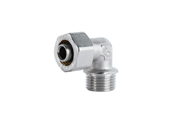 Уголок обжимной SD Plus 16х1/2" НР SD157W1615 SD00002725