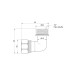 Уголок обжимной SD Plus 16х1/2" НР SD157W1615 SD00002725