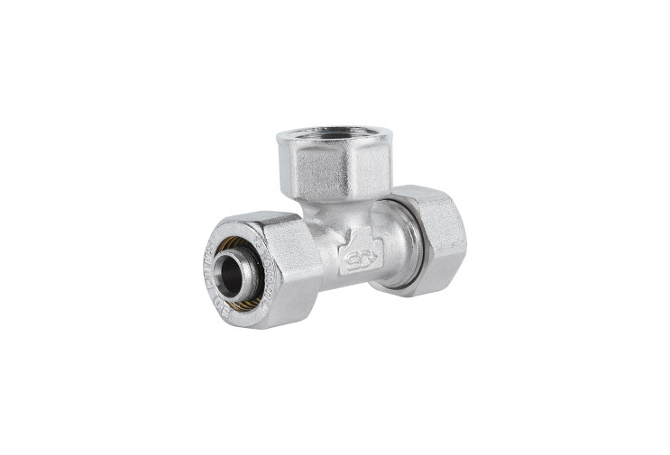 Тройник обжимной SD Plus 16х1/2"х16 ВР SD159W161516 SD00002667