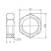 Контргайка SD Forte 1/2" SF35015 SD00002529