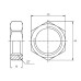 Контргайка SD Forte 1" SF35025 SD00002525