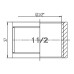 Муфта SD Forte 1" 1/2 ВВ SF35640 SD00002546