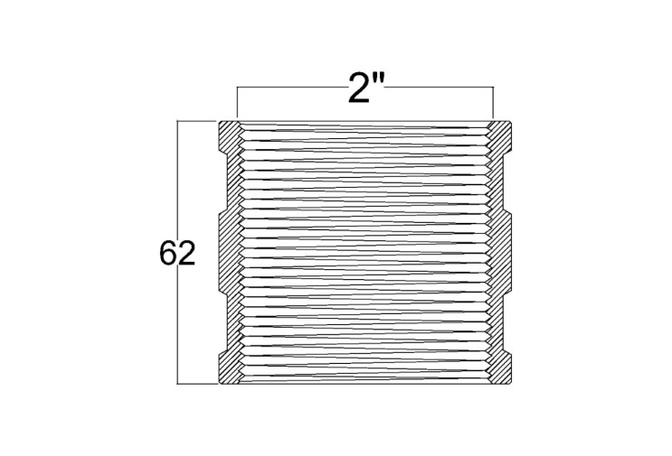 Муфта SD Forte 2" ВВ SF35650 SD00002544 Муфта SD Forte 2" ВВ SF35650 SD00002544