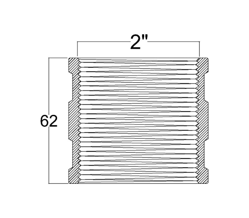 Муфта SD Forte 2" ВВ SF35650 SD00002544