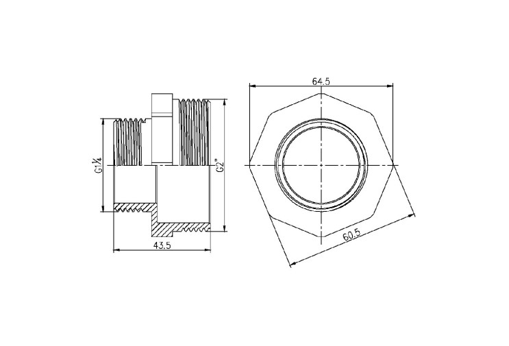 Ниппель редукционный SD Forte 2"х1" 1/4 SF3595032 SD00002571 Ниппель редукционный SD Forte 2"х1" 1/4 SF3595032 SD00002571