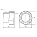 Переход SD Forte 1/2" ВН SF3601515 SD00002613