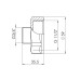 Переход SD Forte 1" 1/2х3/4" ВН SF3604020 SD00002607