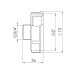 Переход SD Forte 2"х3/4" ВН SF3605020 SD00002604